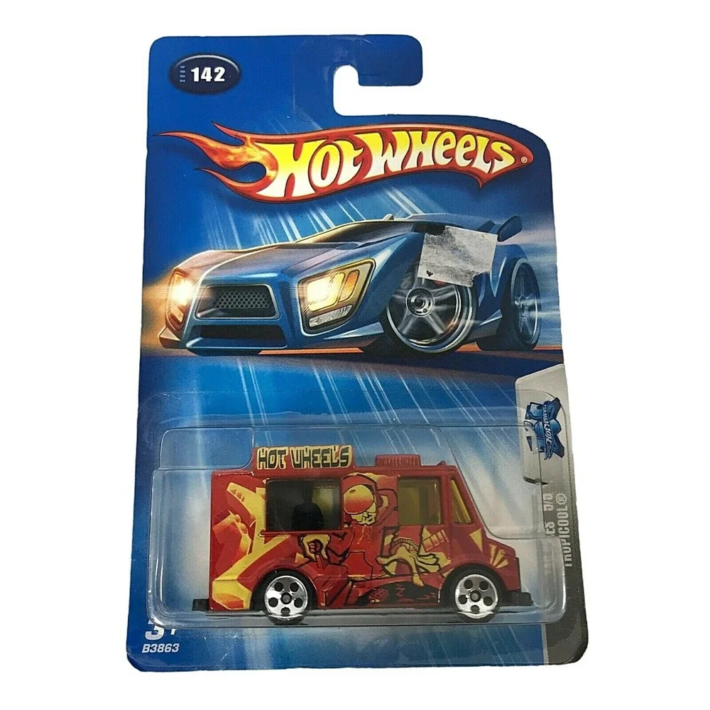 New 2004 Hot Wheels #142 Tag Rides 5/5 Tropicool Food Truck